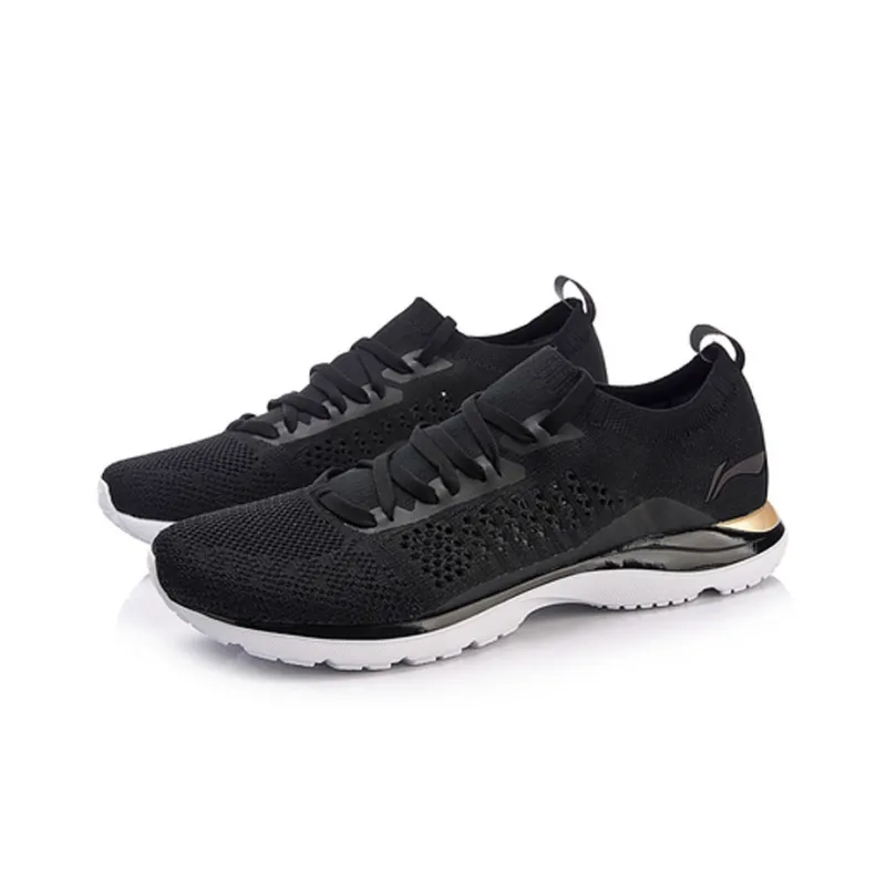 LiNing Super Light 15 Shock Absorbers Low Top Running Shoes Women's Standard Black-2