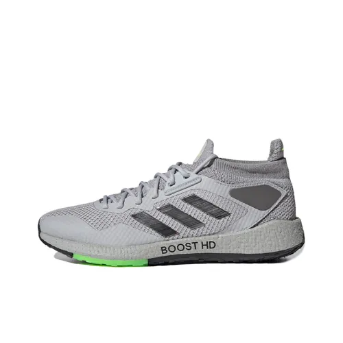 Adidas PulseBOOST Running Shoes Men Low-Top Gray/Green