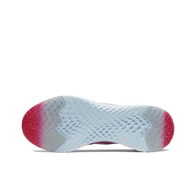 Nike Epic React Flyknit 'White Purpleblue Purple'-4