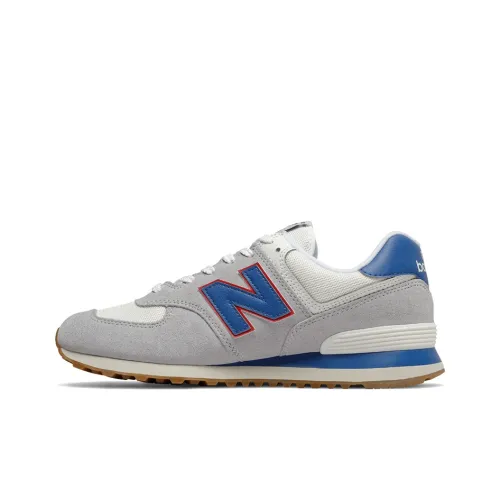 New Balance Running Shoes Unisex Low-Top Gray/Blue