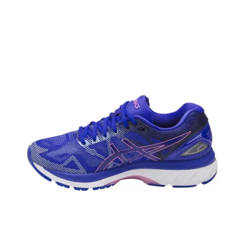 Asics GEL-Nimbus 19 Running Shoes Women's Low-Top Blue/Purple