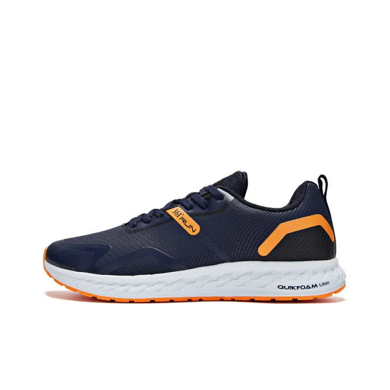 361° QU!KFOAM Running Shoes Men Low-Top Blue Orange-0