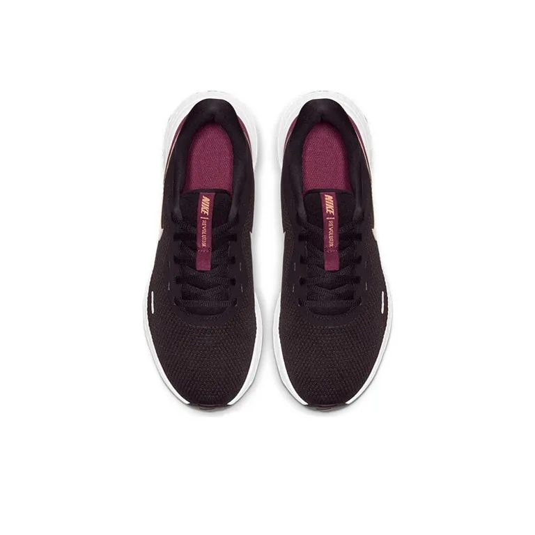 Nike Revolution 5 Black/Purple/Gold Women's-3