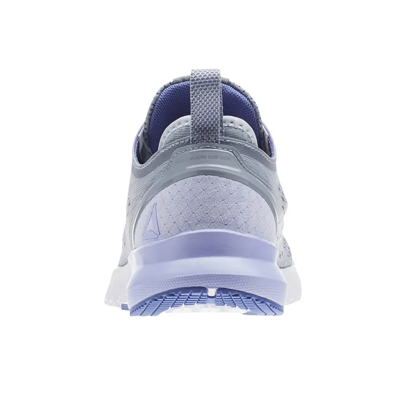 Reebok Print Smooth Clip Ultk Low-Top Running Shoes Women's Gray-4