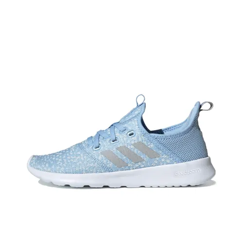 Adidas Cloudfoam Pure Running Shoes Women's Low-Top Light Blue