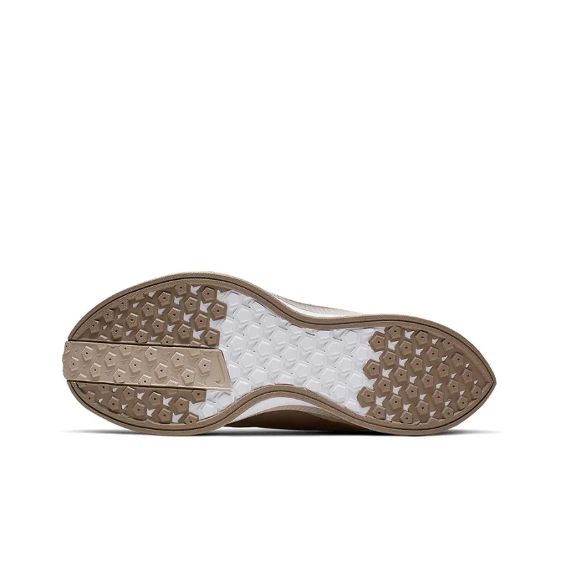 Nike Non-slip Lightweight Low-Top Running Shoes Women's Beige Gray-5