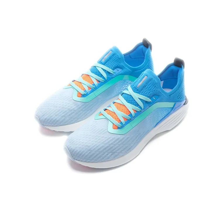 LiNing Super Light 17 Abrasion Resistant Breathable Low Top Running Shoes Men's Nova Vivid Blue-2