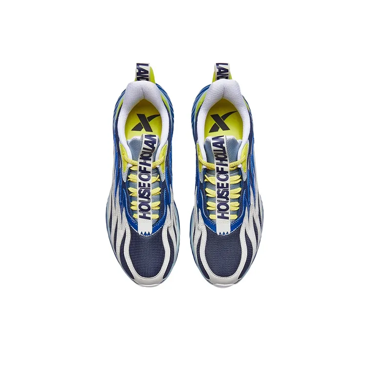XTEP Flowing Spirit Cushioned Slip-Resistant Low-Top Running Shoes Men's Orchid Purple-2