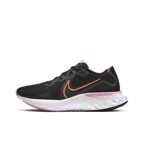 Nike Renew Run Black White Pink Women's