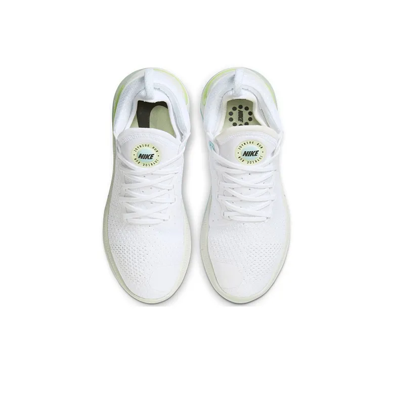 Nike Joyride Run Flyknit White Barely Volt Women's-3