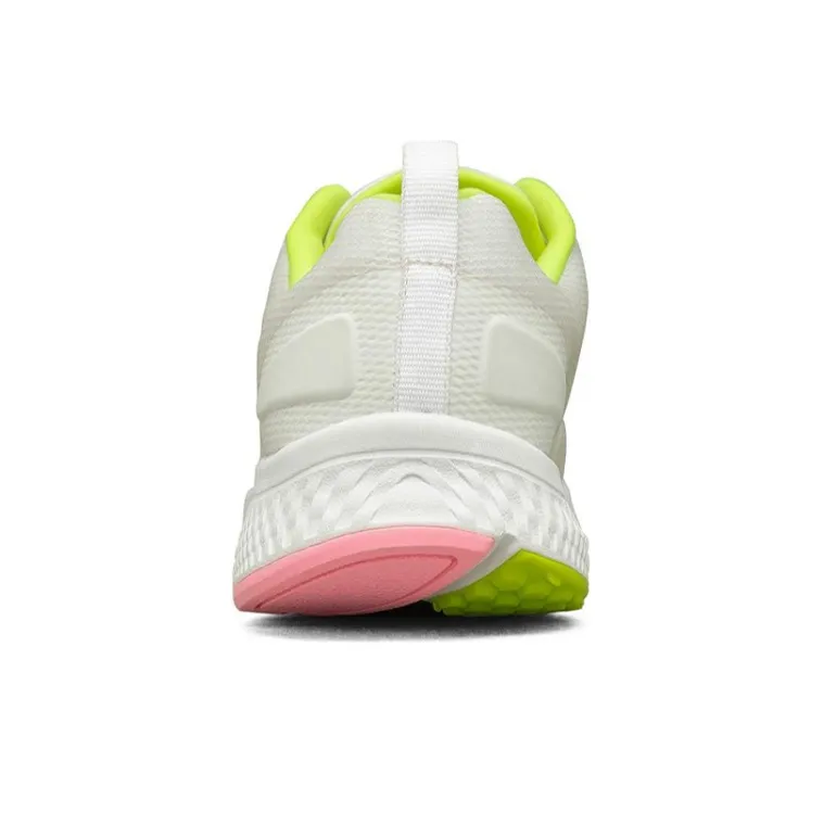 Skechers Go Run Consistent White/Pink/Yellow Women's-3