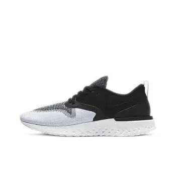 Nike Odyssey React 2 Flyknit 'Black White' Women's