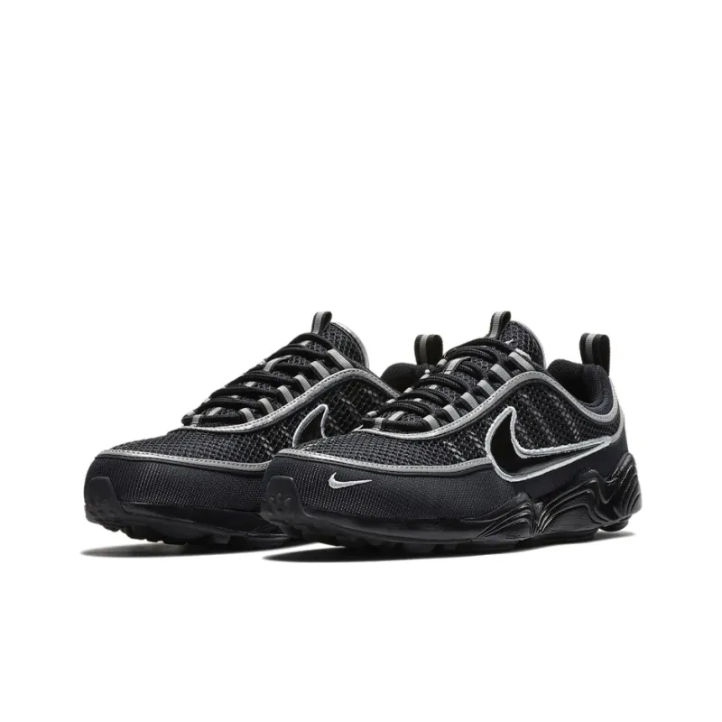 Nike Air Zoom Spiridon Black Wolf Grey-2