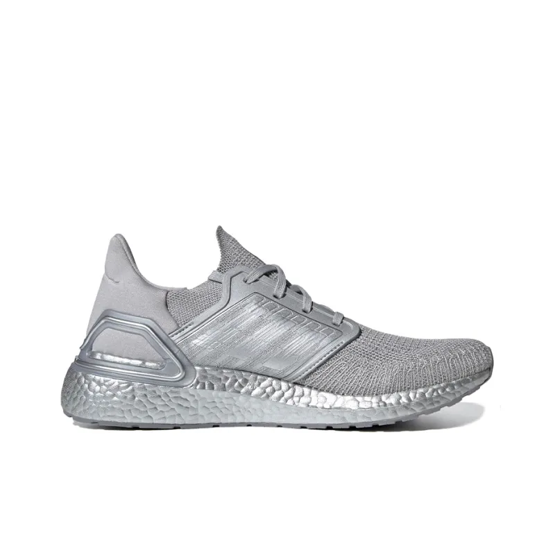 Adidas Ultra Boost 20 Silver Metallic-1