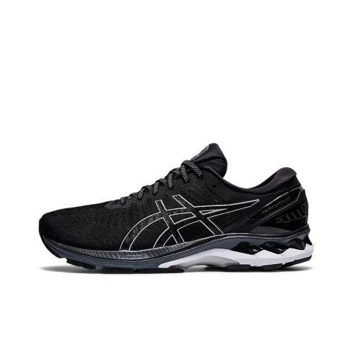 Asics Gel Kayano 27 2E Wide 'Black Silver'