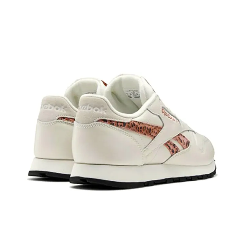 Reebok Women's Classic Leather 'Cheetah Side Print' Women's-3
