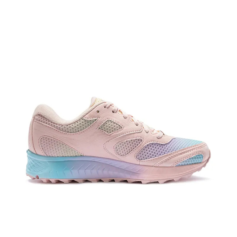 Saucony Cohesion Coagulation 12 Low Top Running Shoes Women's Pink Blue-1