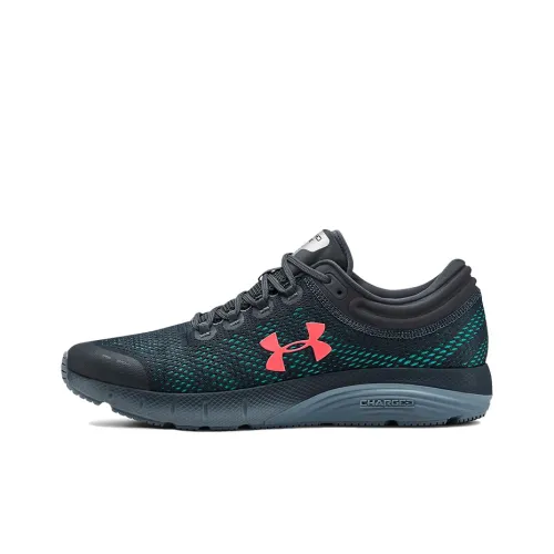 Under Armour Charged Bandit 5 Running Shoes Unisex Low-Top Gray/Green