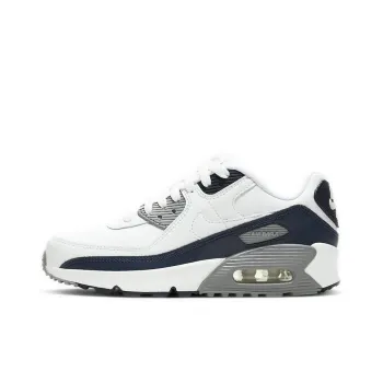 Nike Air Max 90 White Grey Obsidian GS