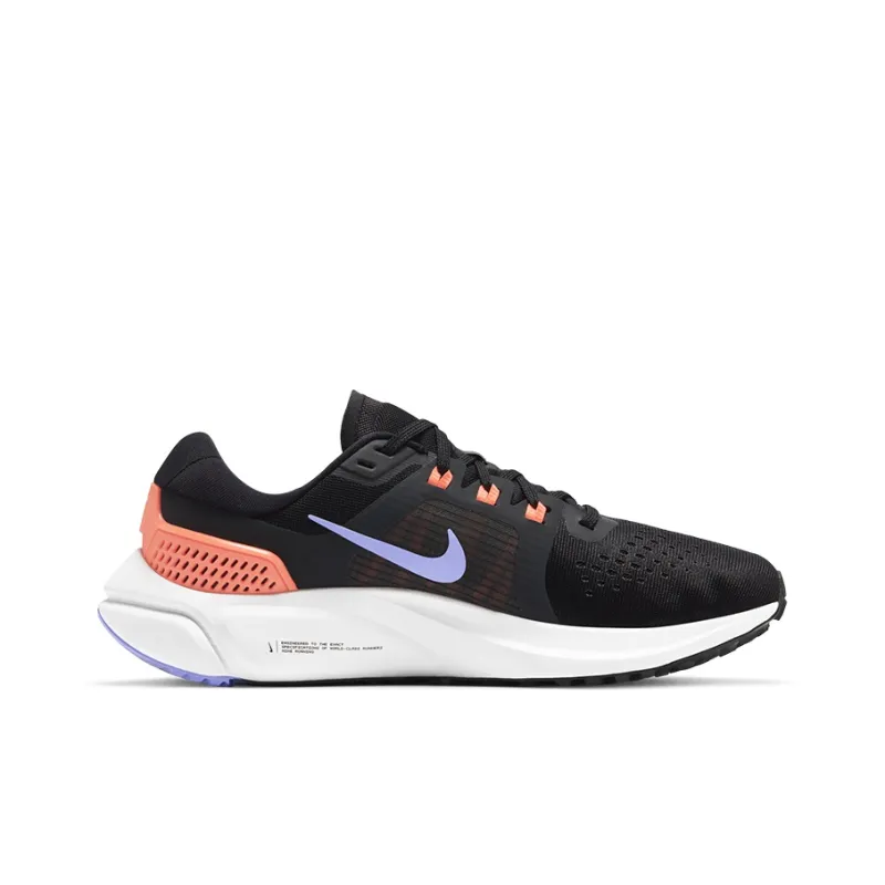 Nike Air Zoom Vomero 15 Running Shoes Women's Low Top Black/Blue/Orange-1