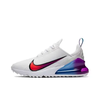 Nike Air Max 270 Golf White Oracle Aqua Vivid Purple