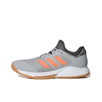 Adidas Court Team Bounce Low-Top Running Shoes Men's Gray Orange