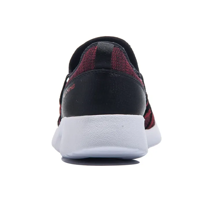 LiNing Fancy Lightweight Low-Top Running Shoes Unisex Red Black-3