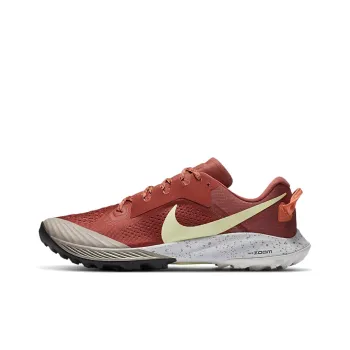 Nike Air Zoom Terra Kiger 6 Cushioned Slip Resistant Low Top Running Shoes Men's Taupe