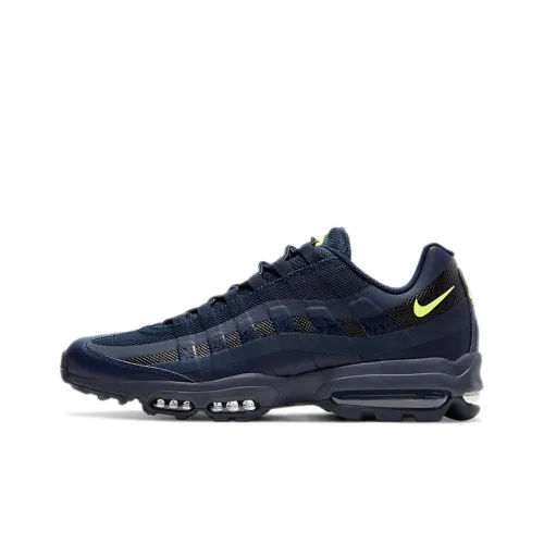 Nike Air Max 95 Running Shoes Men Low-Top Blue/Yellow