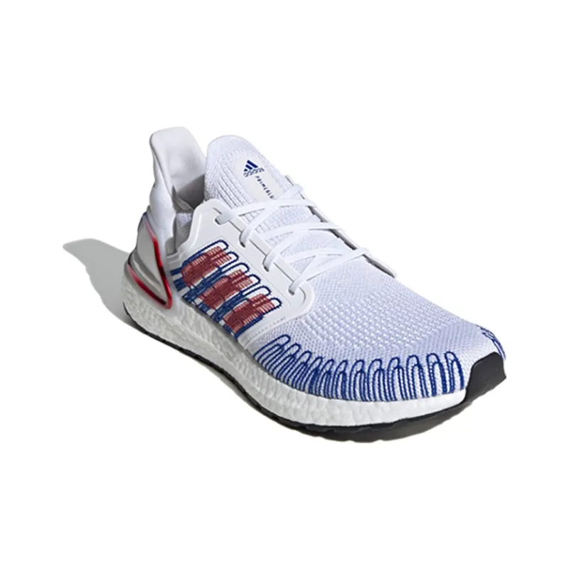 Adidas Ultra Boost 20 Scarlet Royal Blue-2
