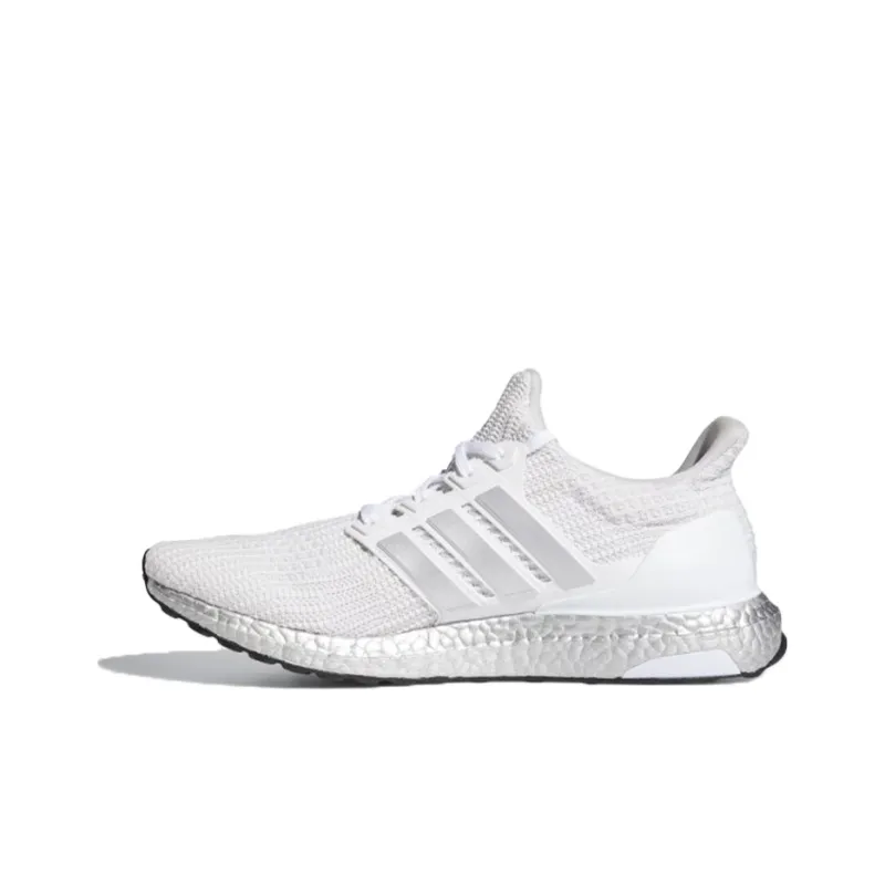 Adidas Ultra Boost 4.0 Dna White Silver Metallic Solar Red-0