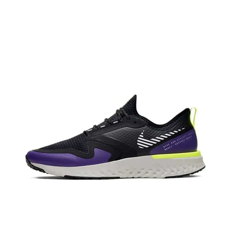 Nike Odyssey React Shield 2 Black Voltage Purple-0