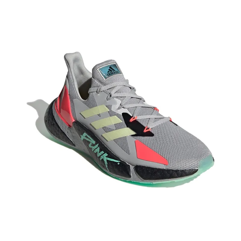 Adidas X9000L4 Cyberpunk 2077 Grey Yellow Zest Pink-2