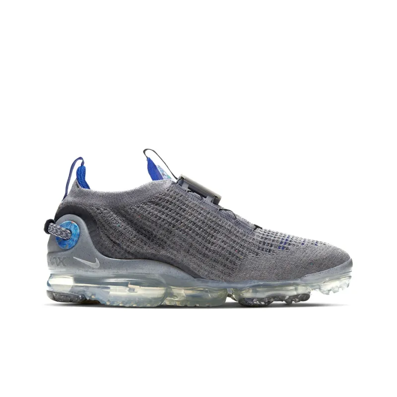 Nike Air VaporMax 2020 Flyknit Particle Grey Dark Obsidian Racer Blue-1