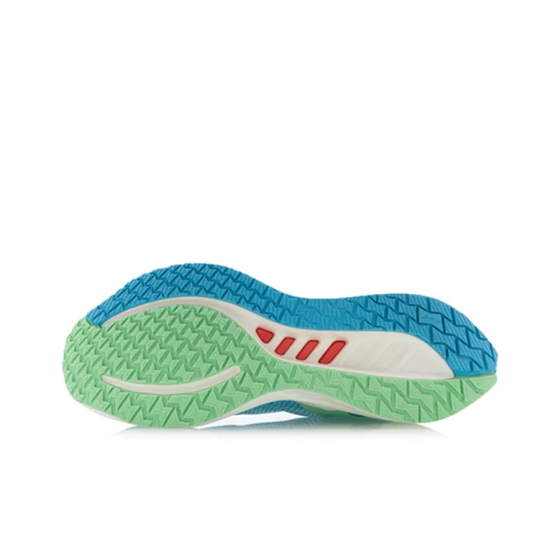 LiNing Support Low Top Running Shoes Men's Light Blue-4