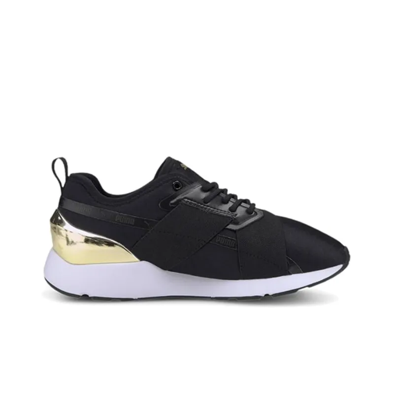 PUMA Muse X 2 Metallic 'Black Team Gold' Women's-1