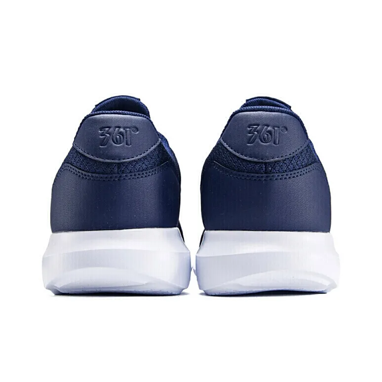 361° Cushioning Breathable Low Top Running Shoes Men's Blue White-2