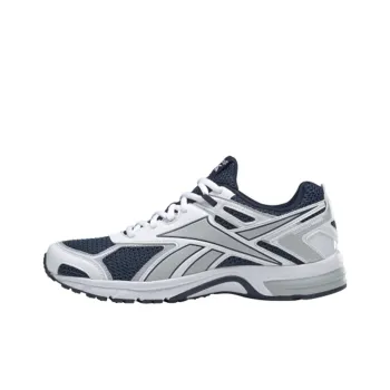 Reebok Quick Chase Non-slip Lightweight Low-Top Running Shoes Men's Navy Blue White