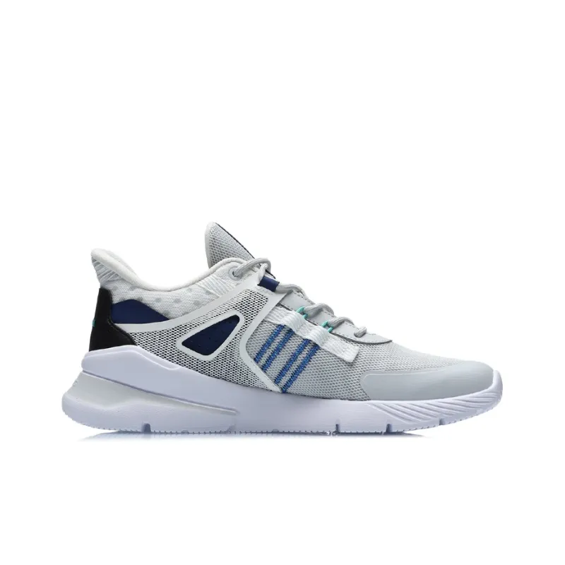 LINING Running Shoes Unisex Low Top Gray/White-1
