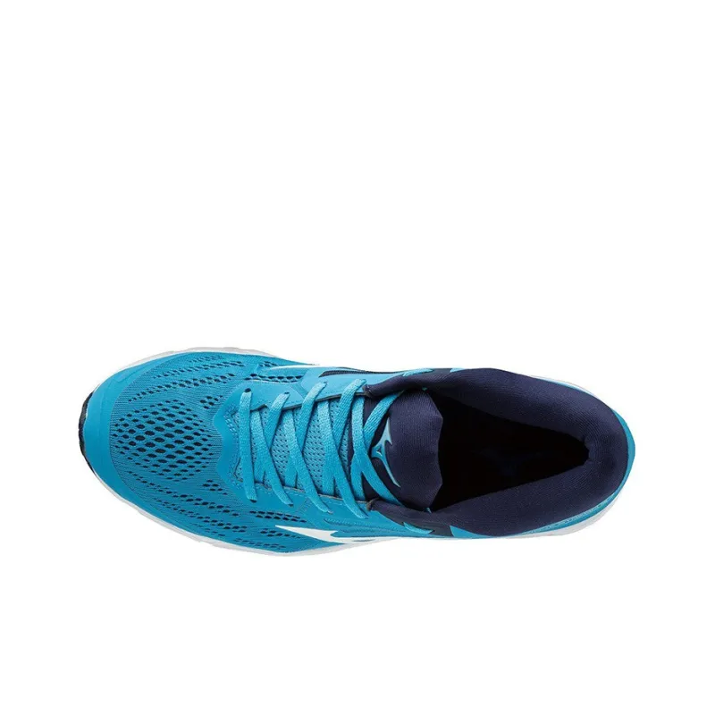 Mizuno Wave Stream 2 Blue/White-2