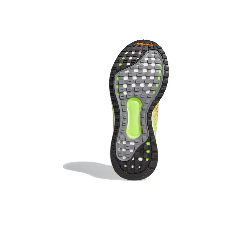 Adidas Solar Glide 3 St Slip-Resistant Low-Top Running Shoes Women's Pink White Green-5