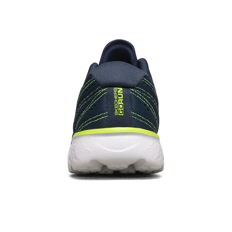 Skechers Go Run 400 Running Shoes Men Low Top Marine Blue/Lemon-3