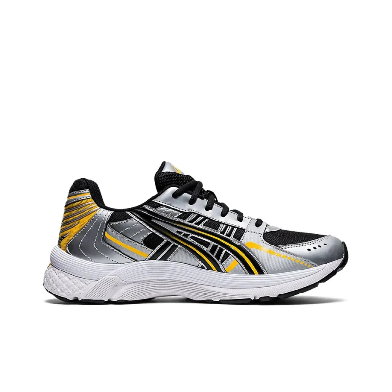 Asics Gel Kyrios Black Grey Yellow-1