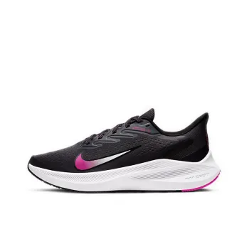 Nike Air Zoom Winflo 7 Dark Smoke Grey Fire Pink Women's
