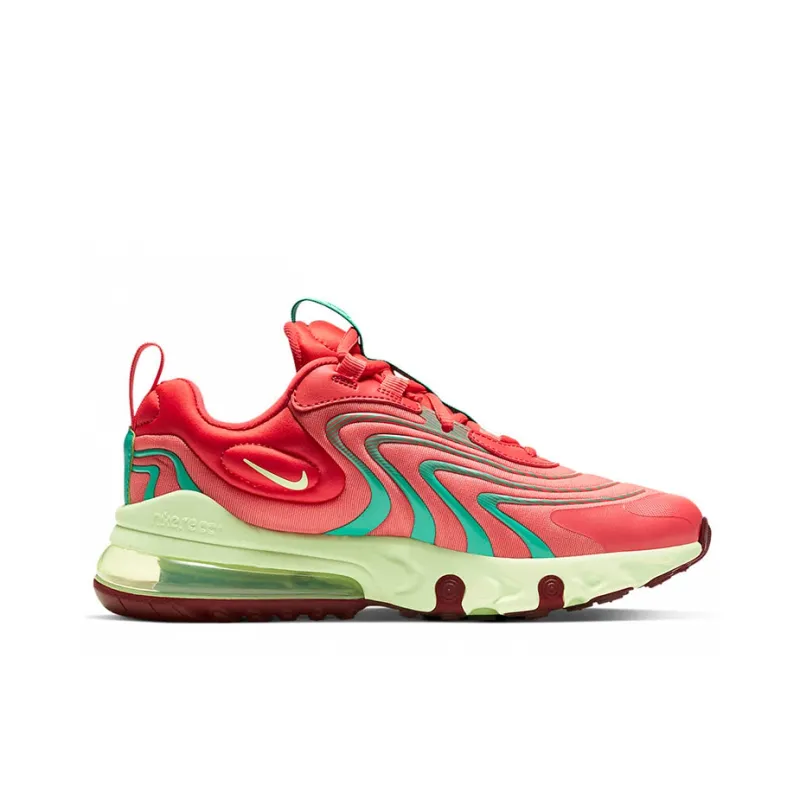 Nike Air Max 270 React Eng 'Track Red Neptune Green' Gs-1