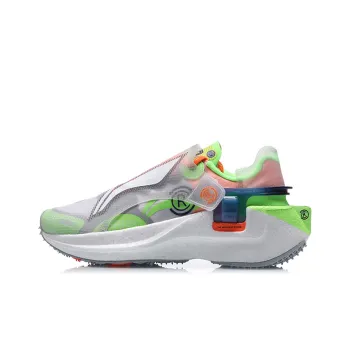 LiNing Ranger Running Shoes Women's Low Top Gray/Green