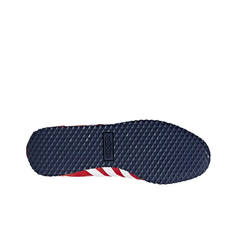Adidas Neo Vs Jog Red/White-5