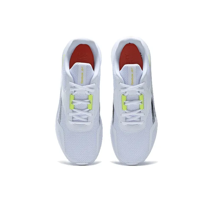Reebok Energylux 2.0 Cushioned Slip-Resistant Low-Top Running Shoes Unisex White Black-3