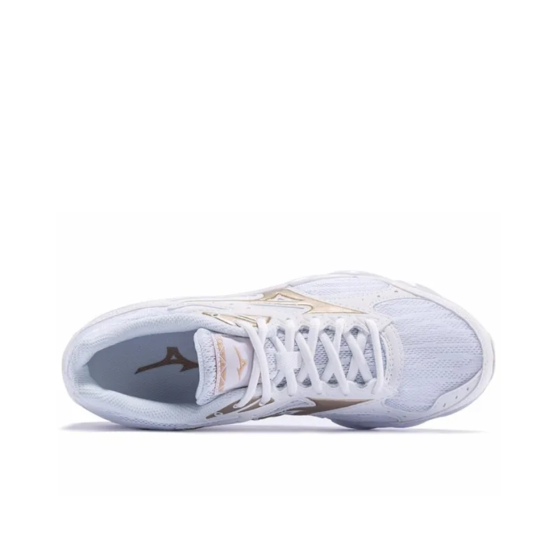 Mizuno Spark 3 White/Gold Women's-3