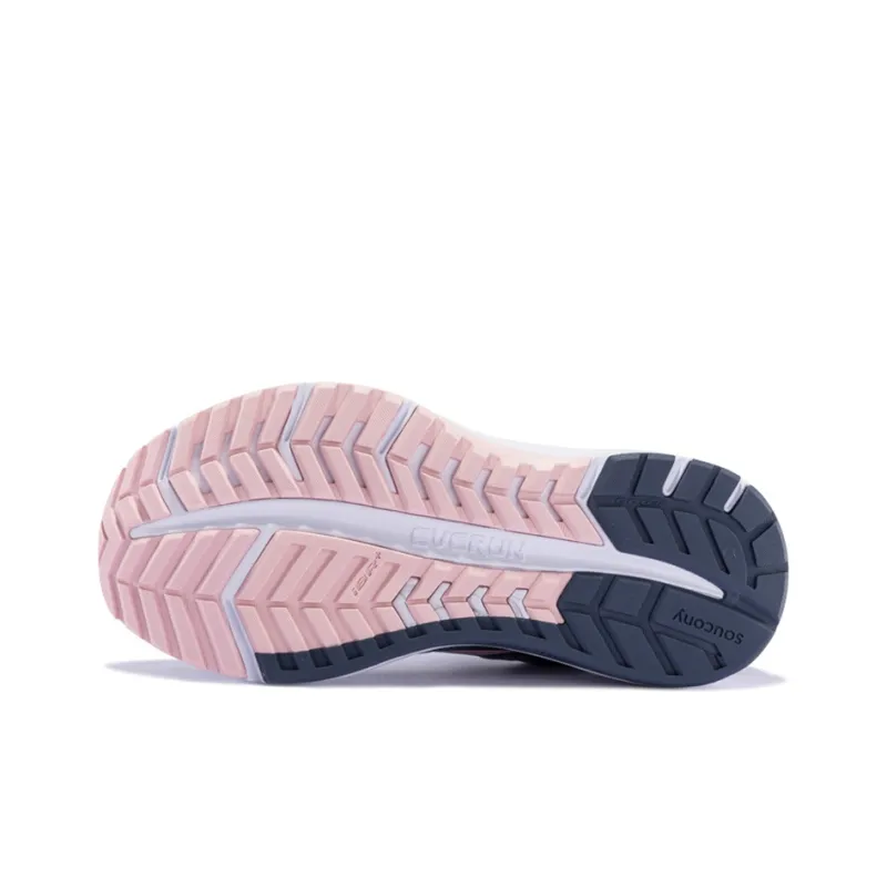 Saucony Omni ISO2 Running Shoes Women's Low-Top Gray Pink-4